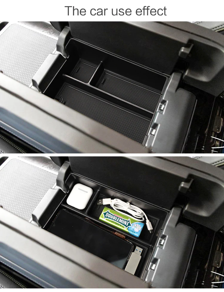 Center Console Storage Box for Rivian R1T & R1S