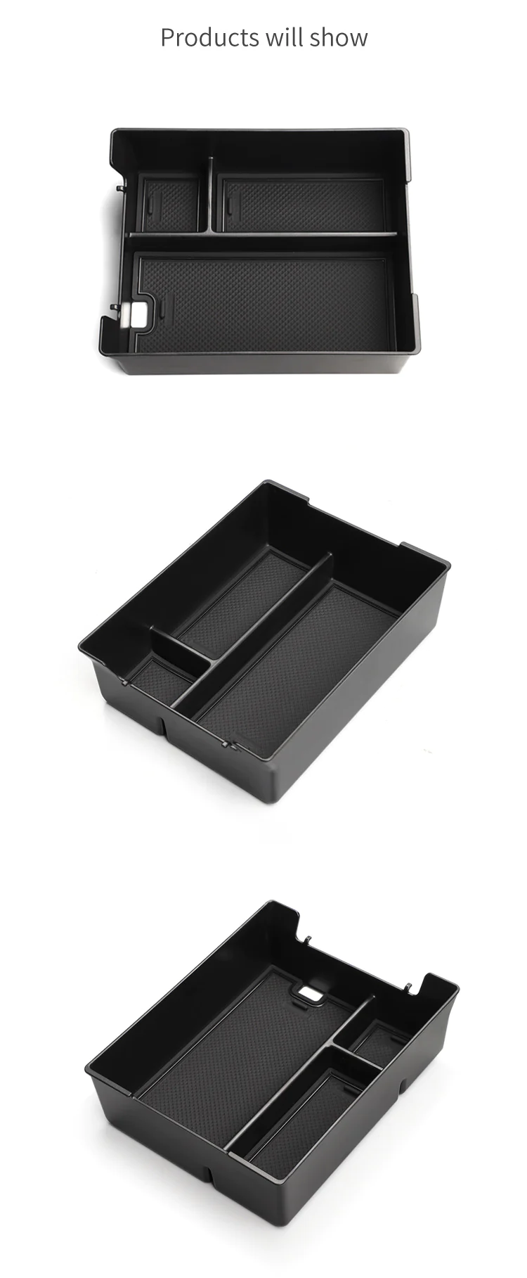 Center Console Storage Box for Rivian R1T & R1S