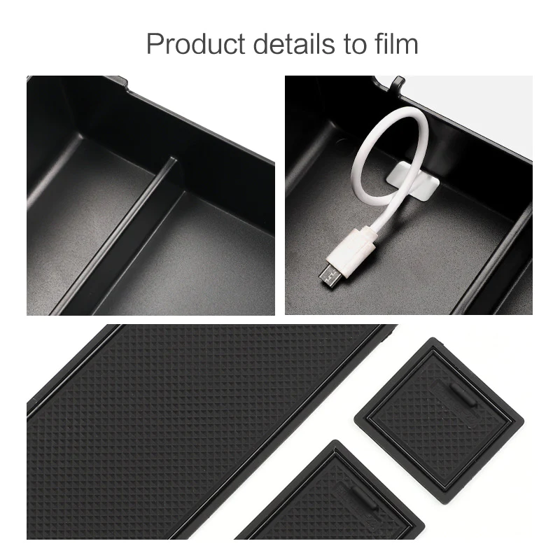 Center Console Storage Box for Rivian R1T & R1S