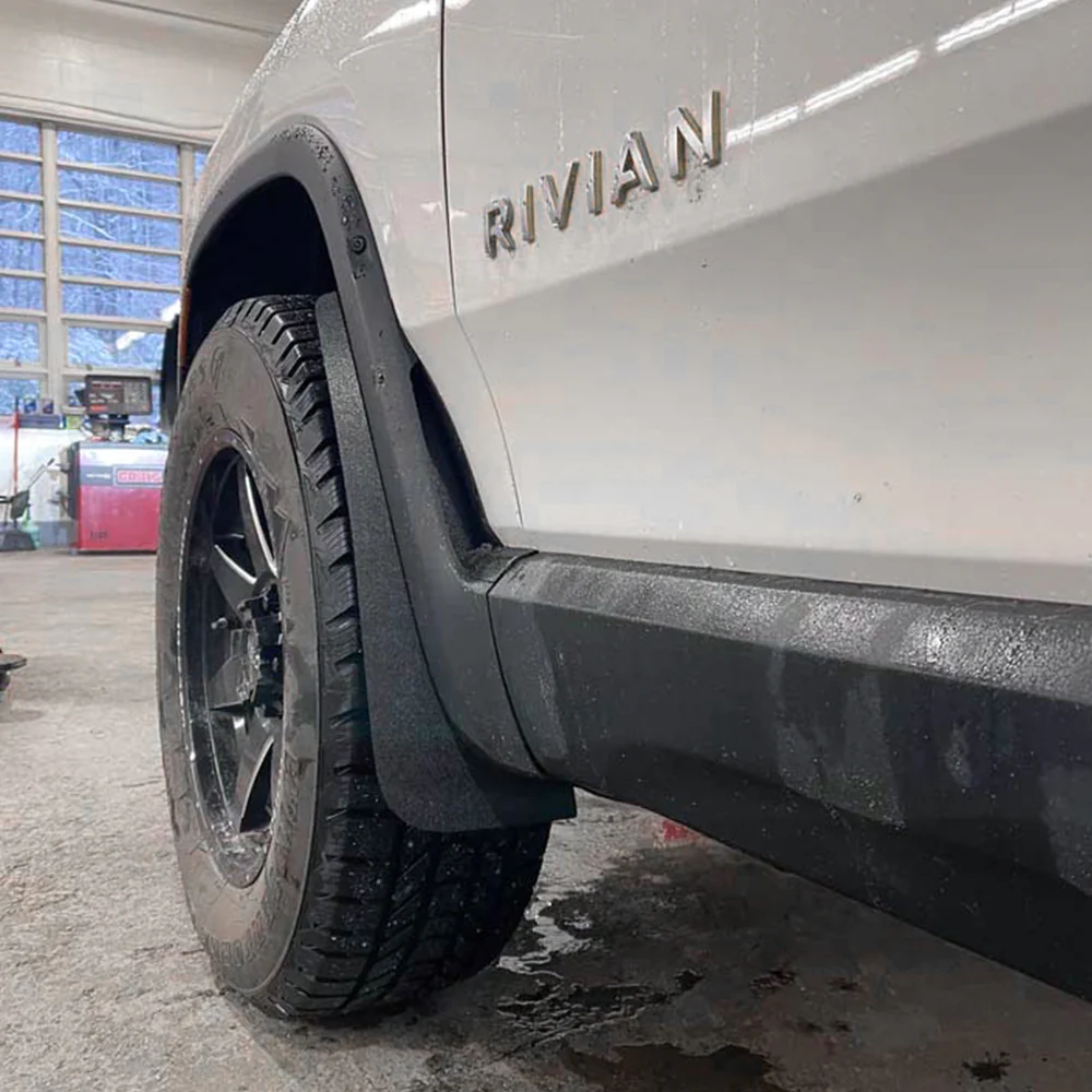 Mud Flaps for Rivian R1T and R1S - Splash Guard / Mud Guard Fender Accessory