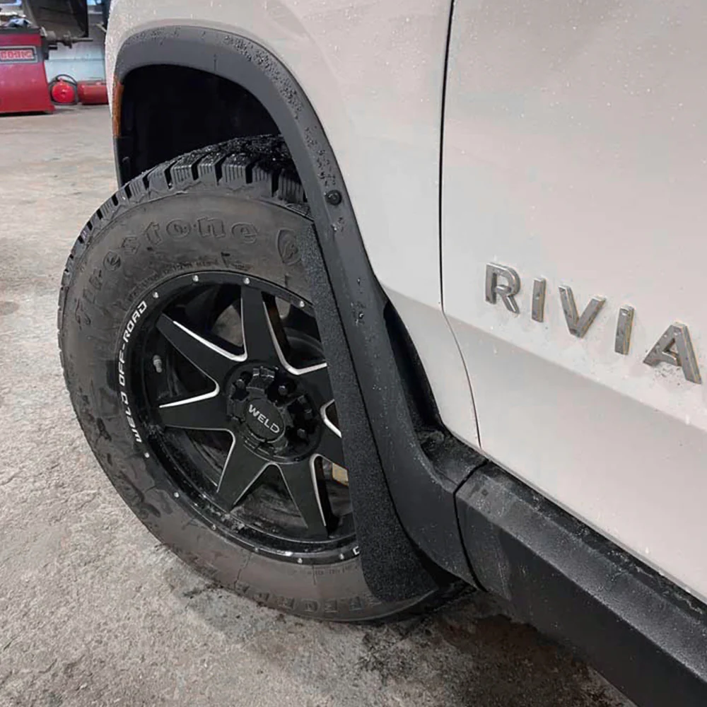 Mud Flaps for Rivian R1T and R1S - Splash Guard / Mud Guard Fender Accessory