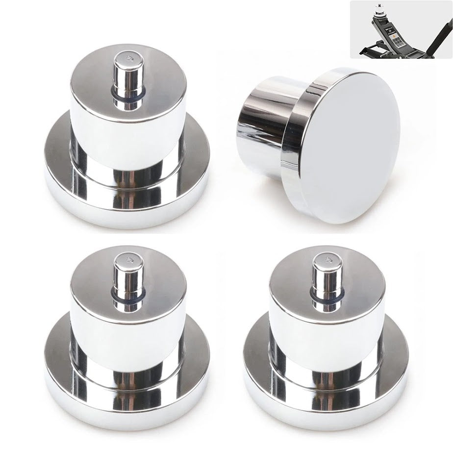 Aluminum Jack Stand Pad Pucks for Rivian R1T & R1S