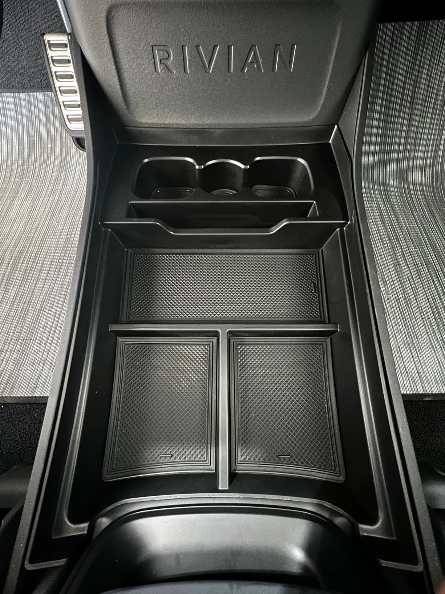 Low Center Console Tray for Rivian R1T & R1S