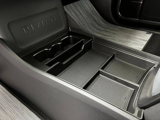 Low Center Console Tray for Rivian R1T & R1S